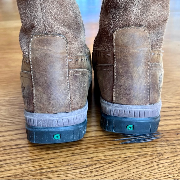 ⭐️ Timberland Earthkeepers Granby Brown Waterproof Moccasin Style Boots 6.5 M - Picture 10 of 13